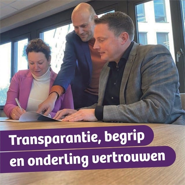 Foto transparantie, begrip en onderling vertrouwen