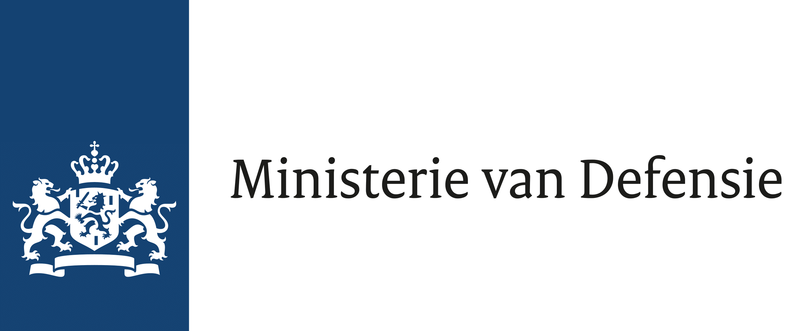 Logo van ministerie van defensie